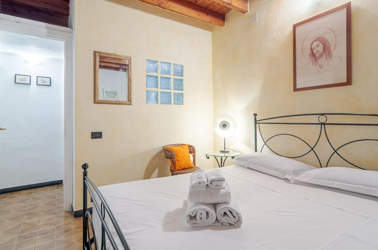 Recco Apartment With View And Pool Kültér fotó