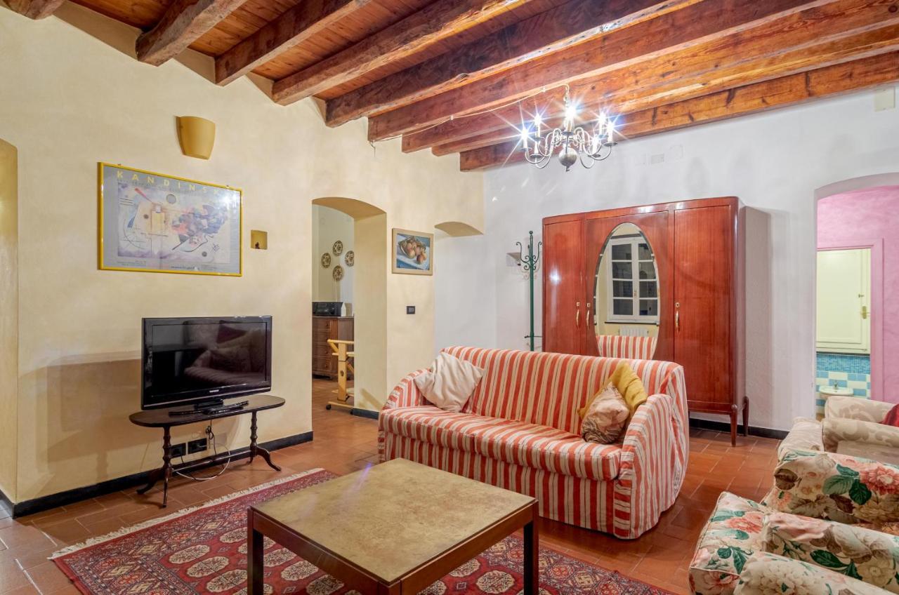 Recco Apartment With View And Pool Kültér fotó